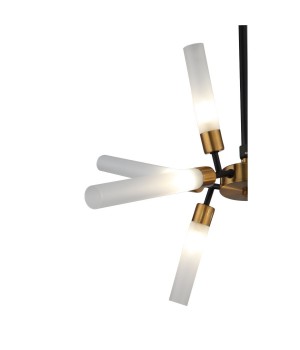 SL1620.242.08 Люстра потолочная ST-Luce Матовое золото, Черный/Белый G9 8*5W SPLIO-foto3