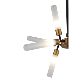 SL1620.242.08 Люстра потолочная ST-Luce Матовое золото, Черный/Белый G9 8*5W SPLIO-foto3