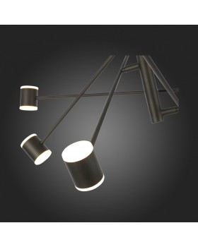 SL1597.403.08 Светильник подвесной ST-Luce Черный/Белый LED 8*6W 3000K FORMOLLA-foto4