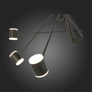 SL1597.403.08 Светильник подвесной ST-Luce Черный/Белый LED 8*6W 3000K FORMOLLA-foto4