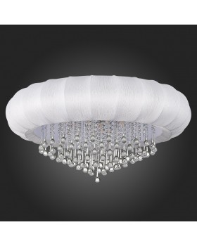 SL350.552.12 Люстра потолочная ST-Luce Хром/Белый, Прозрачный E14 12*40W PREFERITA-foto4