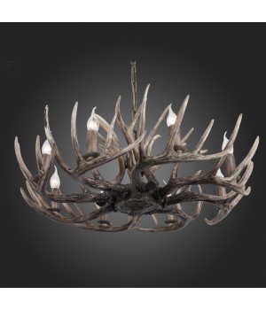 SL154.703.08 Люстра подвесная ST-Luce Серый E14 8*40W CORNA-foto7