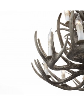 SL154.703.12 Люстра подвесная ST-Luce Серый E14 12*40W CORNA-foto24