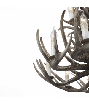 SL154.703.12 Люстра подвесная ST-Luce Серый E14 12*40W CORNA-foto24