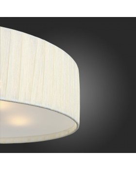 SL357.502.05 Светильник потолочный ST-Luce Хром/Слоновая Кость E14 5*40W RONDELLA-foto9