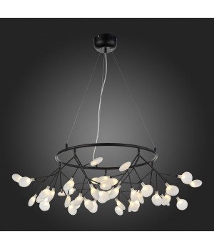 SL411.453.45 Люстра подвесная ST-Luce Черный/Белый G4 45*1,5W RICCARDO-foto4