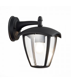 SL081.411.01 Светильник уличный настенный ST-Luce Черный/Черный, Прозрачный E27 1*40W SIVINO-foto3
