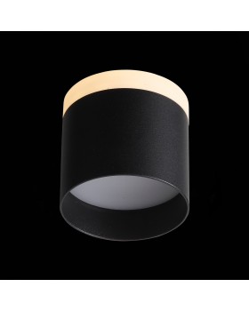 ST102.402.12 Светильник потолочный Черный LED 1*12W 3000K 936Lm Ra>80 120° IP20 D100xH90 170-240V PANAGGIO-foto6