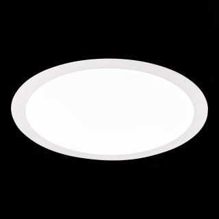 ST112.532.24 Светильник настенно-потолочный Белый LED 1*24W 3000K 1 735Lm Ra80 120° IP20 D288xH28 90-265V NUBES-foto7