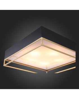 SL1127.422.05 Светильник потолочный ST-Luce Черный, Матовое золото/Белый E27 5*40W CHODO-foto12
