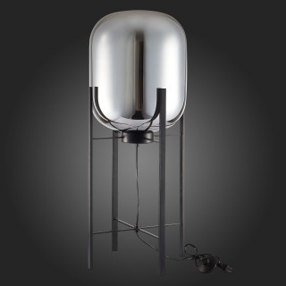 SL1050.715.01 Торшер ST-Luce Черный/Дымчатый E27 1*40W BURASCA-foto6