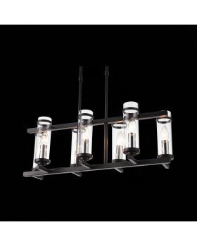 SL334.403.07 Люстра подвесная ST-Luce Черный, Никель/Прозрачный E14 7*60W BICHERO-foto10