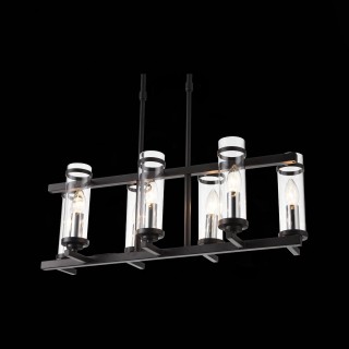 SL334.403.07 Люстра подвесная ST-Luce Черный, Никель/Прозрачный E14 7*60W BICHERO-foto10