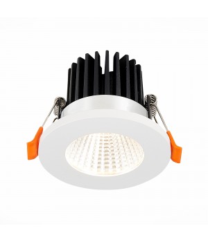 ST704.538.10 Св-к встр. Белый LED 1*10W 3000K 900Lm Ra>90 38° IP20 D80xH60 170-240V ST704