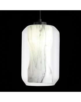 SL1169.103.01 Подвес ST-Luce Черный/Прозрачный, Белый E27 1*40W MARMO-foto6