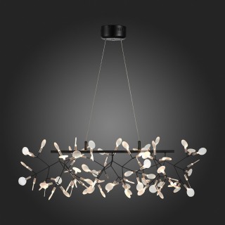 SL379.403.81 Люстра подвесная ST-Luce Черный/Белый LED 81*0,5W 3500K RAFINA-foto6