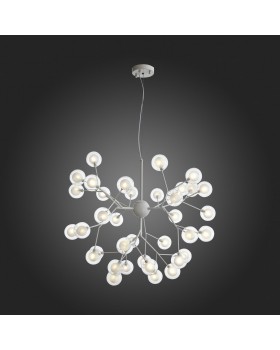 SL376.503.36 Люстра подвесная ST-Luce Белый/Белый,Прозрачный G4 LED 36*2W DEMELE-foto7