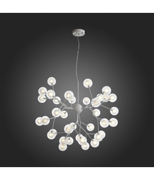 SL376.503.36 Люстра подвесная ST-Luce Белый/Белый,Прозрачный G4 LED 36*2W DEMELE-foto7