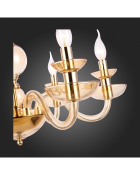 SL1758.203.06 Люстра подвесная ST-Luce Золотистый, Шампань E14 6*40W CENELA-foto6