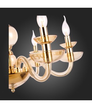 SL1758.203.06 Люстра подвесная ST-Luce Золотистый, Шампань E14 6*40W CENELA-foto6