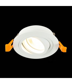 ST251.518.01 Св-к встр. Белый GU10 1*50W IP20 L90xW90xH27 220V Без ламп ST251-foto4