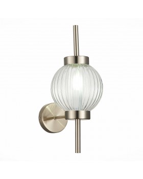 SL1155.101.01 Светильник настенный ST-Luce Никель/Прозрачный E14 1*40W MARENA SL1155.101.01 Светильник настенный ST-Luce Никель/Прозрачный E14 1*40W MARENA