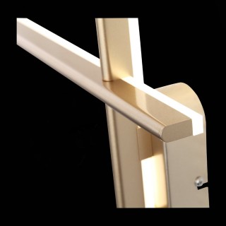 SL394.201.02 Светильник настенный ST-Luce Матовое золото/Белый LED 2*10W 4000K BASONI-foto8