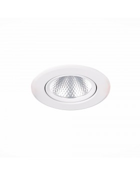 ST211.548.08.24 Св-к встр. Белый LED 1*8W 4000K 640Lm Ra80 24° IP20 D86xH50 220-240V MIRO-foto10