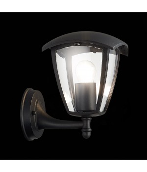 SL081.401.01 Светильник уличный настенный ST-Luce Черный/Черный, Прозрачный E27 1*40W SIVINO-foto6