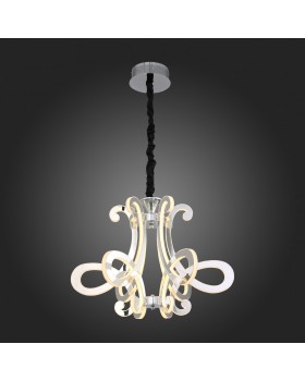 SL835.103.06 Люстра подвесная ST-Luce Хром/Белый, Хром LED 6*26W 3000K ARICIA-foto6