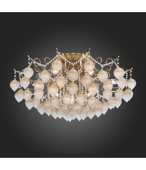 SL659.302.09 Люстра потолочная ST-Luce Золотистый/Золотистый E14 9*40W FRUTTI-foto4