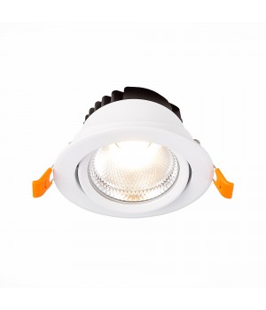 ST211.538.24.36 Св-к встр. Белый LED 1*24W 3000K 1 800Lm Ra80 36° IP20 D138xH88 220-240V MIRO