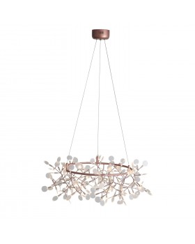SL379.203.135 Люстра подвесная ST-Luce Медный/Белый LED 135*0,3W 3500K RAFINA-foto2