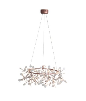 SL379.203.135 Люстра подвесная ST-Luce Медный/Белый LED 135*0,3W 3500K RAFINA-foto2