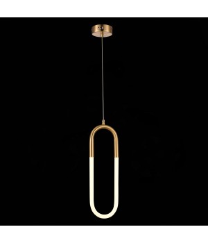 SL1579.303.01 Подвес ST-Luce Латунь/Латунь, Белый LED 1*14W 3000K MOFISTO-foto4