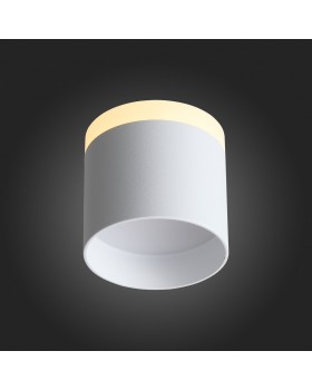 ST102.502.12 Светильник потолочный Белый LED 1*12W 3000K 936Lm Ra>80 120° IP20 D100xH90 170-240V PANAGGIO-foto9