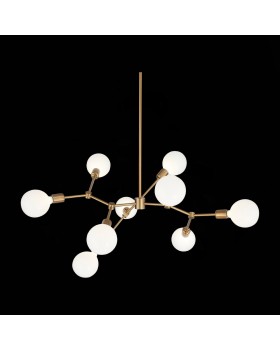 SL413.212.09 Люстра потолочная ST-Luce Латунь E27 9*40W TAVERE-foto12