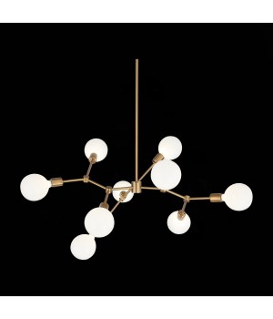 SL413.212.09 Люстра потолочная ST-Luce Латунь E27 9*40W TAVERE-foto12