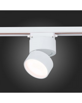 ST651.536.09 Св-к трек. Белый LED 1*9W 3000K 720Lm Ra>90 120° IP20 D85xH122 170-240VV ST651-foto6