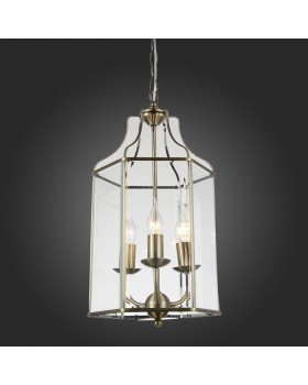 SL228.303.03 Люстра подвесная ST-Luce Бронза/Прозрачный E14 3*40W TERSO-foto5