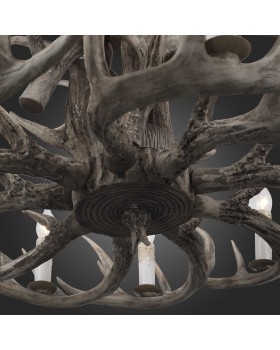 SL154.703.12 Люстра подвесная ST-Luce Серый E14 12*40W CORNA-foto12