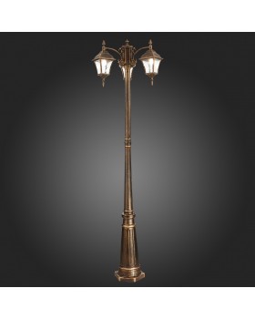 SL082.205.03 Светильник уличный наземный ST-Luce Бронза/Бронза, Прозрачный E27 3*60W DOMENICO-foto5