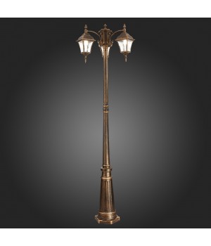 SL082.205.03 Светильник уличный наземный ST-Luce Бронза/Бронза, Прозрачный E27 3*60W DOMENICO-foto5