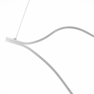 SL6106.103.45 Светильник подвесной ST-Luce Никель/Белый LED 1*45W 4000K Cortile-foto3