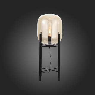 SL1050.515.01 Торшер ST-Luce Черный/Коньячный E27 1*40W (из 2-х коробок) BURASCA-foto8