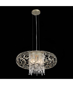 SL1101.203.10 Люстра подвесная ST-Luce Шампань/Шампань, Прозрачный E14 10*40W DOLCIMA-foto2