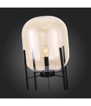 SL1050.525.01 Торшер ST-Luce Черный/Коньячный E27 1*40W (из 2-х коробок) BURASCA-foto9