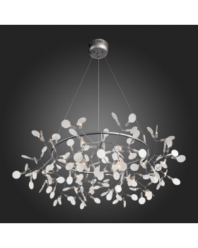 SL379.103.135 Люстра подвесная ST-Luce Серебристый/Белый LED 135*0,3W 3500K RAFINA-foto5