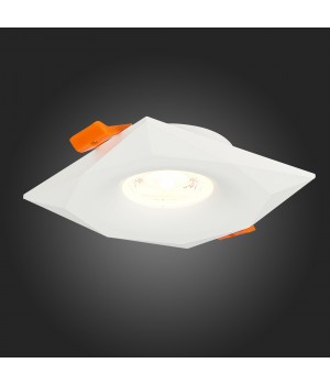 ST203.508.01 Св-к встр. Мат. белый GU10 1*50W L95xW95xH25 220V Без ламп OVASIS-foto7