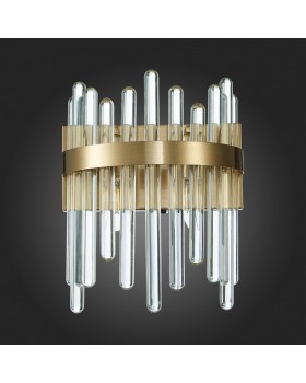 SL1167.301.02 Бра ST-Luce Латунь/Латунь, Прозрачный E14 2*40W TELLURIO-foto6